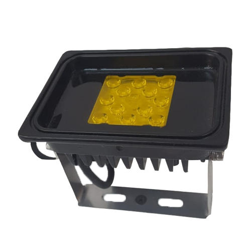 Proyector de LED 8,4w mini con vinilo amarillo 220v